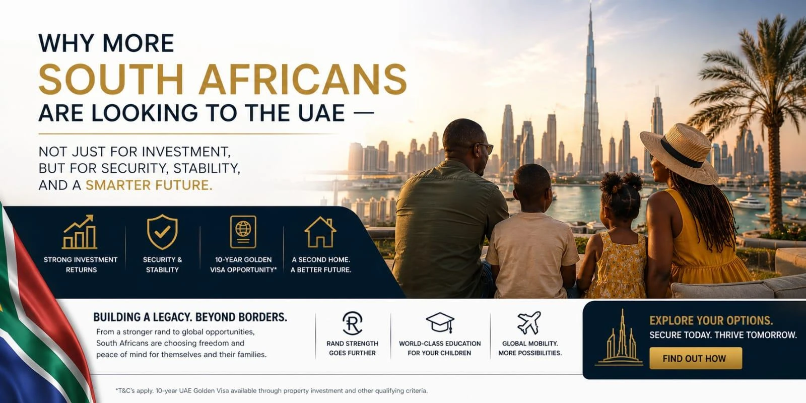 Why More South Africans Are Looking to the UAE — Not Just for Investment, But for Security, Stability, and a Smarter Future
