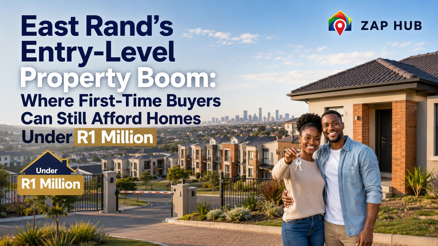 East Rand’s Entry-Level Property Boom: Where First-Time Buyers Can Still Afford Homes Under R1 Million