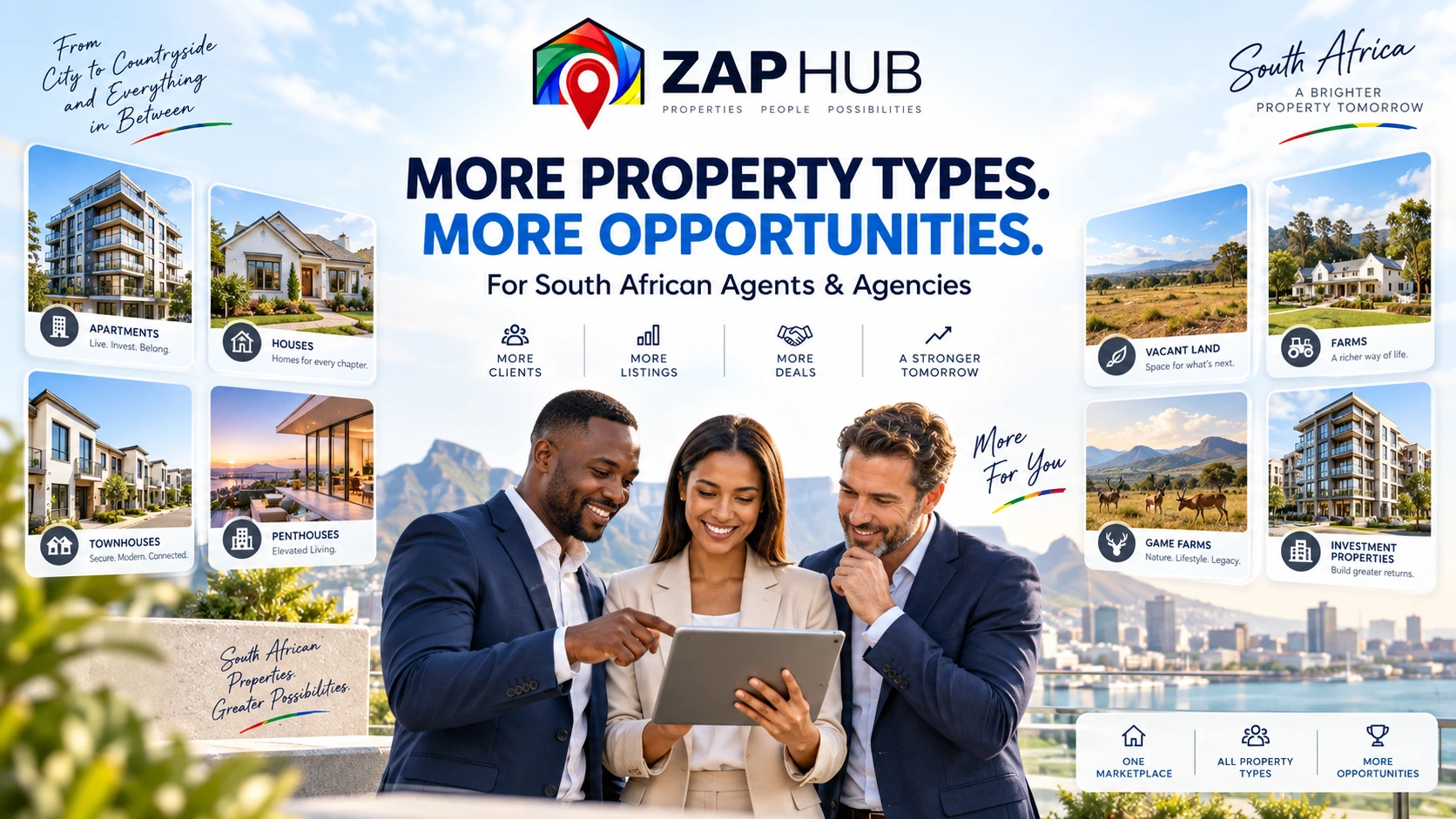 More Property Types, More Opportunities: How ZAP HUB Helps South African Agents and Agencies Reach More Property Seekers